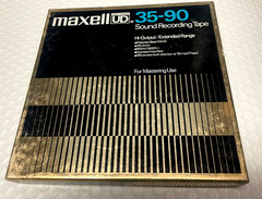 Maxell UD 35-90 Used Reel to Reel Tape 1800 ft Ultra Dynamic 1/4”