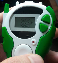 TESTED Vintage Green 2000 bandai digimon digivice handheld akiyoshi hongo toei