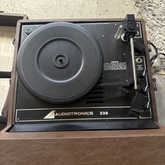 Vintage AudioTronics Model 338 Turntable – Speeds: 16, 33, 45, 78