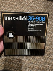 Maxell UD XL 35-90B Sound Recording Tape 7″ Reel Hi-Output