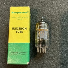 Rare NOS Amperex 12AX7A ECC83 Tube Bugle Boy 12ax7 7025 B339 Amplitrex Tested