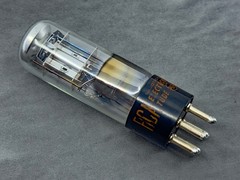 (1) RCA 6E5 Magic Eye Radio Tube 1961 Tests Very Bright TV-7B/U