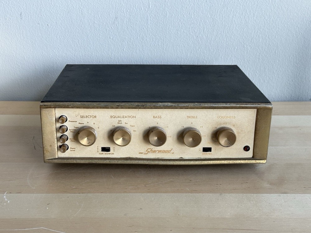 Vintage Sherwood Model S-1000 II Mono Tube Integrated Amplifier – UNTESTED