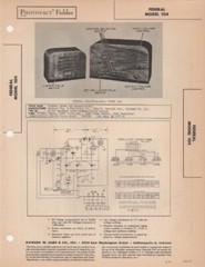 1947 FEDERAL 104 INTER-COMMUNICATION SERVICE MANUAL PHOTOFACT