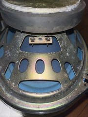 Vintage SANYO AUDIO SPEC Separate Woofer SP780 6×9 with Grill Cover NOS