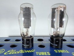 Pair NU 5Z3 Hanging Filament Same Date Tested Good Tube