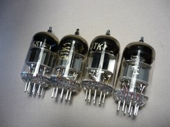 4pcs. 6N1P-EV / 6Н1П-ЕВ ~ 6N1, ECC87 Double triode OTK1