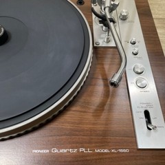 Pioneer XL 1550 Record Player Turntable Stereo Direct Drive 100V