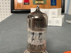 Sleeve of Channel Master 12AT7 Tubes – NOS – Amplitrex Test Results