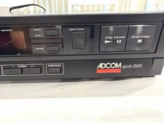 ADCOM COMPACT DISC PLAYER gcd-200 Works