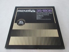 Maxell UD/XL 35-180B Tape – Once Recorded – 80’s & 90’s Rock & Pop – (Reel 3)