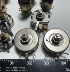 ⚡️Vintage CTS Pots 250K 50K 1K EBY 7 & 9 Pin Tube Sockets Amp Radio Parts Lot⚡️