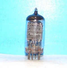 6EU7 1963 Bogen Mullard radio audio vacuum tubes valves Blackburn B3J3 Britain