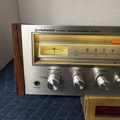PIONEER SX-550 VINTAGE AM/FM STEREO RECEIVER – SERVICED – CLEANED – TESTED