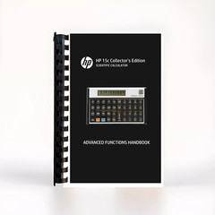 HP-15C Collector’s Edition Scientific Calculator Advanced Functions Handbook