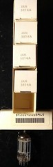 #109(5) MATCHED NOS SLEEVE PHILIPS JAN 5814A 12AU7W VACUUM TUBES,MAXI TESTED