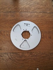 Aluminum Sony Metal 7 Inch 7″ Reel to Reel 1/4″ Tape Take-Up Reel K94 8
