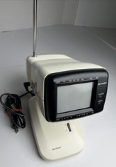 Vintage Sharp 1986 TV 3LS36 ANALOG TV/GAMING SCREEN Antenna Intact