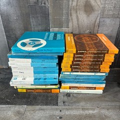 Reel To Reel Audio Tapes – Random Lot of 25 Tapes – As-Is/Untested/Unknown