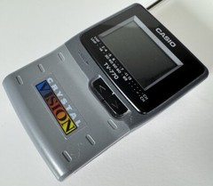 Vintage Casio TV-770B Battery Operated Handheld Mini TV Crystal Vision – Works