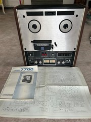 Onkyo Dokorder 7000 Reel To Reel Deck (2 chan, 4 track) + Manual, Tested&Working