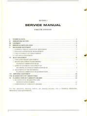 Vintage Akai Model GXC-725D Stereo Cassette Deck Service Manual & Parts List