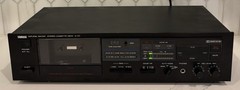 YAMAHA K-07 DUAL MOTOR CASSETTE DECK- Tested, Working See Video ▶️