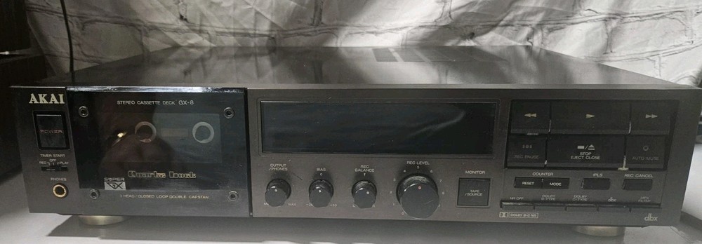 AKAI GX-8 3head cassette deck. Needs Serviced