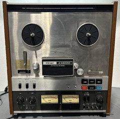 TEAC A-4300SX Reel to Reel Stereo Tape Deck Auto Revers Partially Tested