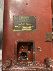 AMPEX MODEL 600 Reel-to-Reel Tape Recorder & Model 620 Speaker