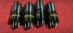 Magnavox 6v6Lot of 4 Vacuum Tube Made in USA