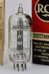 NOS 1959 RCA 6AT6 SINGLE TUBE Made in USA EBC90 for McIntosh MR67 FENDER HARVARD