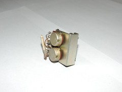 Sansui QRX-9001 CD-4 Separation Switches & Knobs Assy (Back Panel.) 1005300