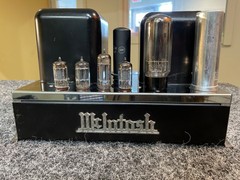 McIntosh MC30 Tube Power Amplifier, Works, Nice Chrome, Needs Restoration
