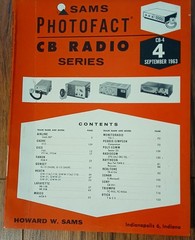 Sams Photofact CB Radio Series Manual CB-4