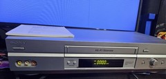 Sony Slv-N750 Hi-fi Stereo Vhs Vcr Player With Remote RMT-V402A For Parts