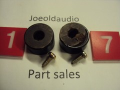 Zenith MC 9070 Cassette Deck Feet & Mounting Screws 2 Pieces Parting Out MC 9070