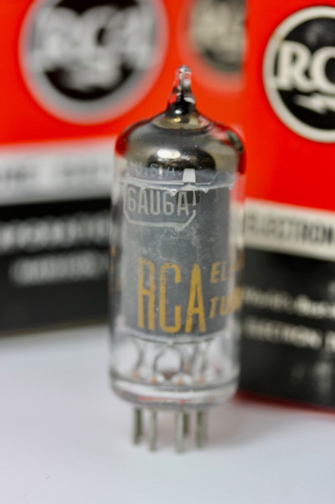 NEW NOS RCA MADE IN USA 6AU6A EF94 AMPLITREX TESTED TUBE 1960’s FREE-SHIPPING!
