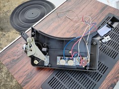 OEM Technics SL-23 Turntable tonearm. lift, perch , head shell and cartridge.
