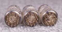 (3) SUPERB 1950’s Telefunken ECC83 12AX7 Smooth Plate Tubes ~MATCHED~ Test NOS!