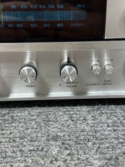 Vintage Allied 498 Solid State Stereophonic Receiver — Wood Cabinet — Japan