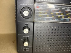 Vintage Realistic Patrolman 5 Multiband Radio | Black – Untested