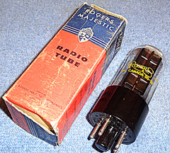 1 NOS Rogers 5Y3-GT Vacuum Tube 1952 Vintage for Radios, Amps & Power Supplies