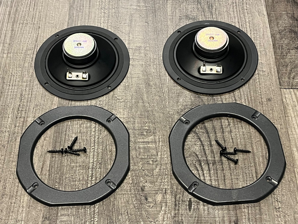 Pair JBL D38 Midrange Driver Speakes DECADE SERIES Mid Woofer (2) TESTED