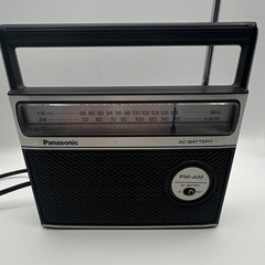 Vintage Panasonic RF-549 FM-AM Radio AC/Battery Telescopic Antenna HeadphoneJack