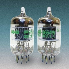 Riverstone Audio – Tested/Matched Pair 2 Tubes 7-Pin JAN 5654W Fully-Tested V…