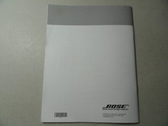 Bose Acoustic Wave II CD Changer – Owners Guide User Manual Original Instruction