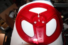 akai gx-77 reel to reel tape recorder Red Reel scotch