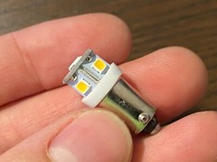 6 New 12v Warm White Bayonet LED Lamp Light Bulbs (Qty Available)
