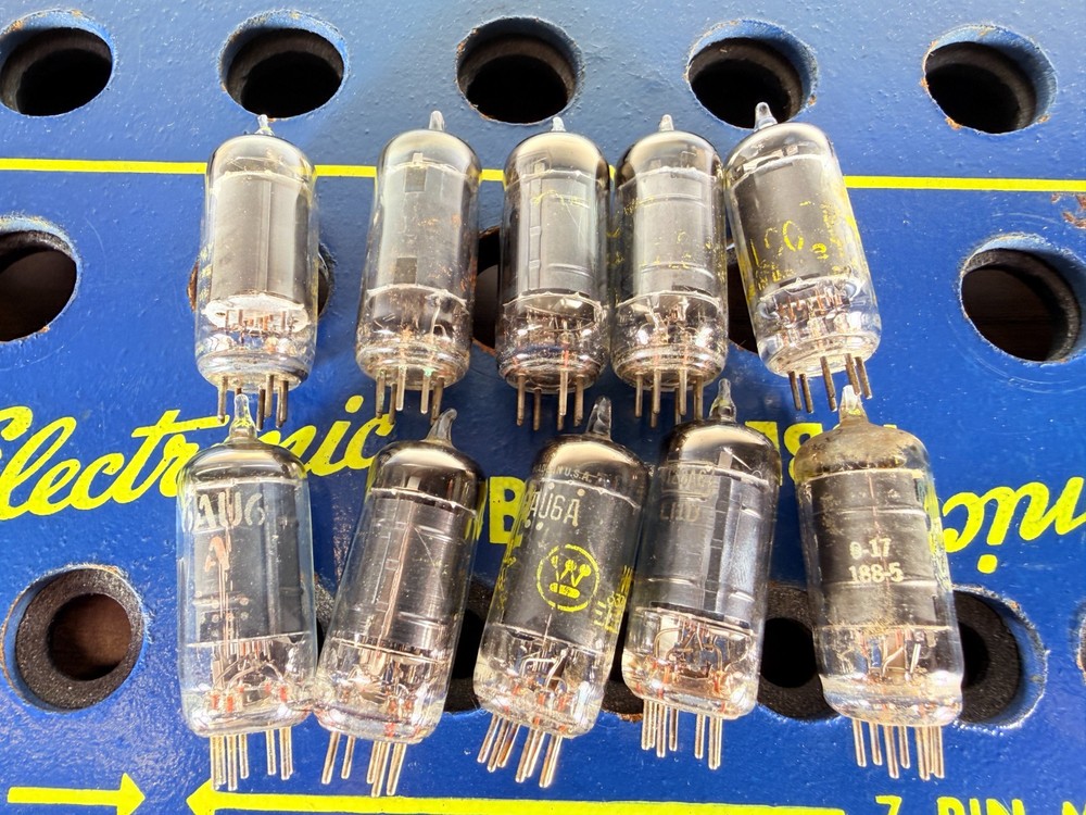 Lot of 10 6BA6 6AU6 12BA6 Untested Tube